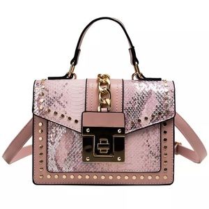 Small shoulder bags luxury Sling bag-Pink